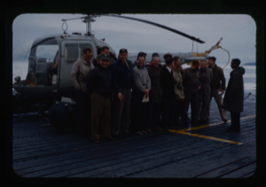 Image: Lake Hazen Canadian Expedition party transported, Ellesmere Island to Thule