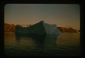 Image of Iceberg in bay near Thule AFB.