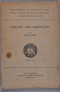 Image of Iceland and Greenland - War Background Studies