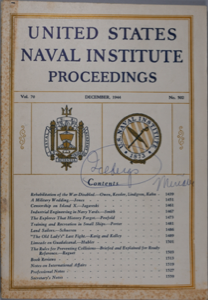 Image of United States Naval Institute Proceedings