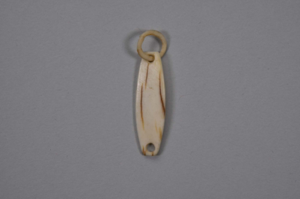 Image of flat oblong necklace section