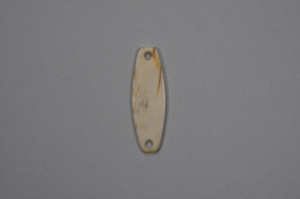 Image of flat oblong necklace section