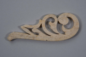 Image: Bone carving with several designs all connecting