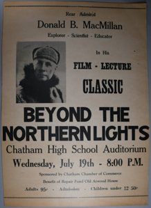Image of Poster for MacMillan Lecture, Beyond the Northern Lights, Chatham HS