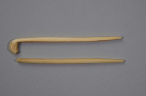 Image of Simple ivory hair pin