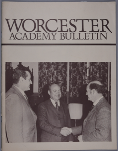 Image: MacMillan's obituary in Worcester Academy Bulletin