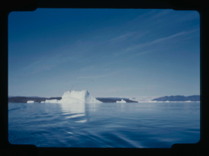 Image: Glacier and icebergs (2 copies)