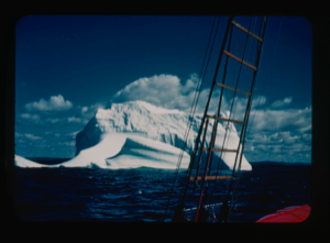 Image: Iceberg through rigging (2 copies)