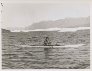 Image: Miriam MacMillan in kayak