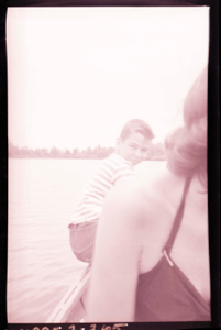 Image: Boy in rowboat
