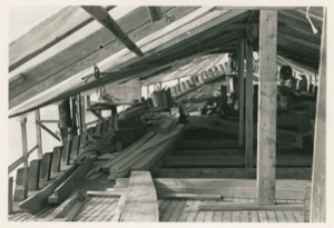 Image of New decking in Schooner Bowdoin