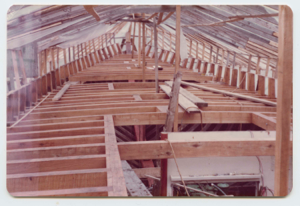 Image: Schooner Bowdoin under reconstruction