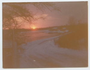 Image: Winter sunset