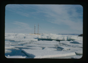 Image of The Bowdoin in ice pack
