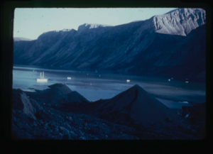 Image: The Bowdoin in fiord #1 (2 copies)