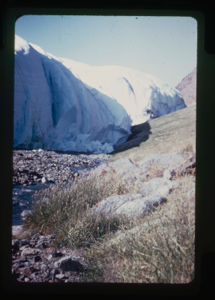 Image: Glacier face and brook