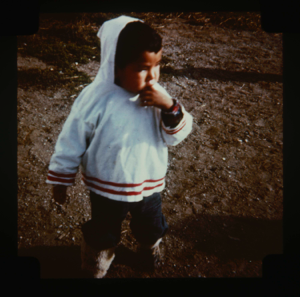 Image: Young Eskimo [Inuk] boy (2 copies)
