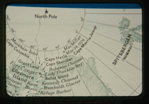 Image of Map: MacMillan Station area (1908-09) Northwest Greenland