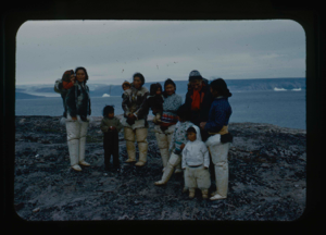 Image: Miriam MacMillan with Eskimo [Inuit] women and children