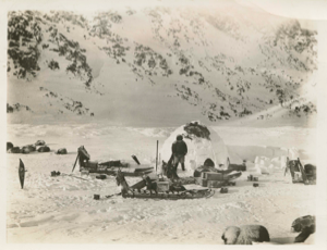 Image of Snow house and camp