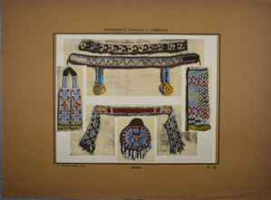 Image: Khanty or Ket beaded belts and pendants