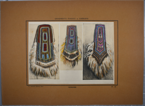 Image of Evenki beaded shoulder and leg ornaments