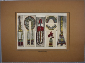 Image of Moldavian and Mari necklaces and clothing ornaments 