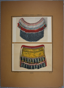 Image: Two cloth breastplates, Mordavian