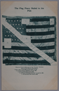 Image of The Flag Peary nailed to the Pole