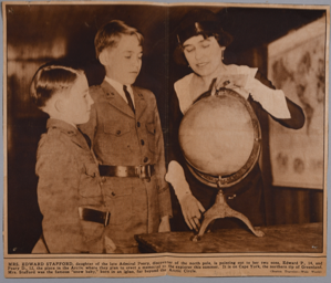 Image: Sunday Telegram: Mrs. Edward Stafford and her two sons