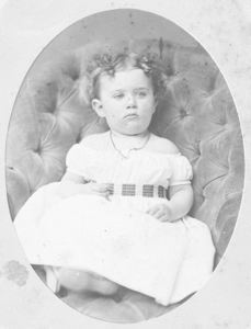Image of Portrait: Amy Look as a young child