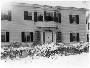 Image of MacMillan home in winter
