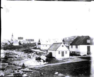 Image of Village, looking toward church