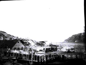 Image of Dock for fishing schooners