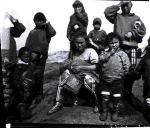 Image of Group of children, mixed ages