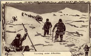 Image of Postcard: Traveling Under Difficulties