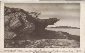 Image: Postcard: Eagle Island, Maine. Home of Rear Admiral Peary