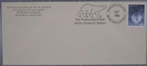 Image of Cancelled Arctic Wolf Stamp