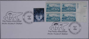 Image: Arctic Animals Wolf and Exploration stamps