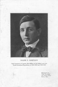 Image of Ralph Robinson available to lecture on MacMillan expeditions