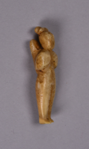 Image: Woman, carved ivory figure