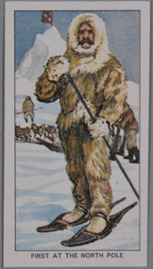Image of Kellogg Collecting Card, First at the North Pole