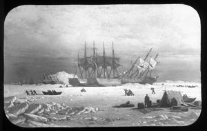 Image of The English Arctic Expedition in Search of Sir John Franklin, Reproduction