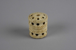 Image: carved ivory rattle 