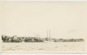 Image of The Bowdoin, moored