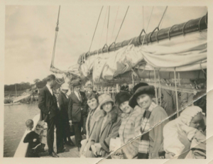 Image of Guests on the Bowdoin