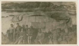 Image of Richard Goddard, Ralph Robinson and four Inuit by House of Crates.