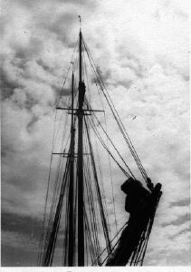 Image of Rigging of the BLUE NOSE