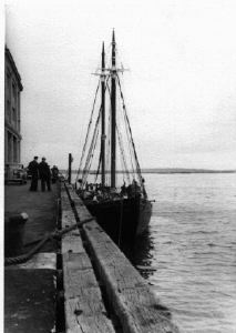 Image: The CLUETT tied up at army base