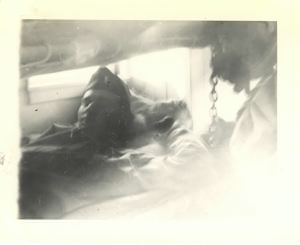 Image of Serviceman in his bunk